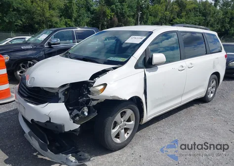 2013 Toyota Sienna Le V6 8 Passenger from USA, damaged, VIN 5TDKK3DC4DS296135